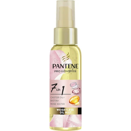Pantene Pro V Miracles Weightless Невесомое масло для волос Pro V Miracles для восстановления волос Масло против секущихся кончиков 100 мл: цены и характеристики