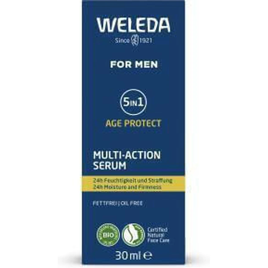 Weleda 5 в 1 Мультиактивная антивозрастная сыворотка для лица 30 мл: цены и характеристики