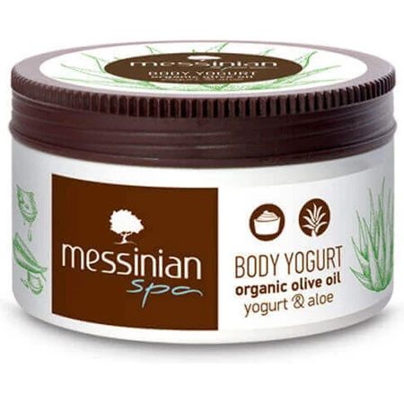 Messinian Spa Organic Органический увлажняющий крем для тела с оливковым маслом, йогуртом и алоэ, алоэ вера для сухой и чувствительной кожи 250 мл: цены и характеристики