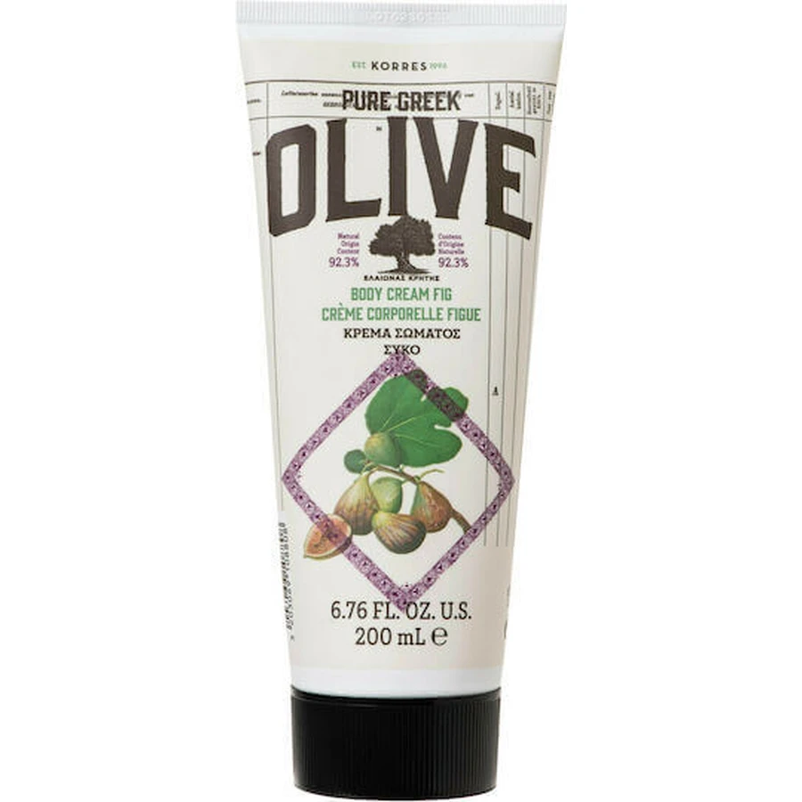 Korres Pure Greek Olive Fig Увлажняющее молочко для тела для всех типов кожи 200 мл: цены и характеристики
