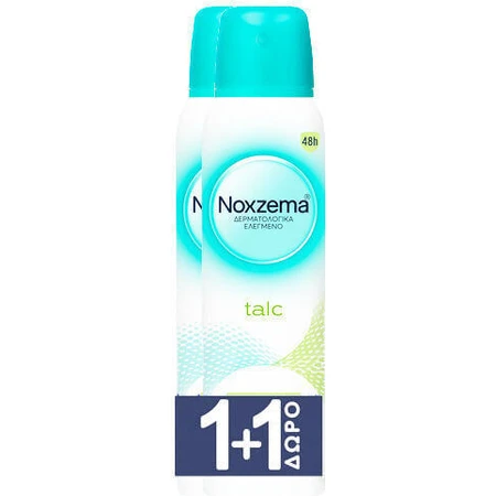 Дезодорант-спрей Noxzema Talc Deodorant 24h Дезодорант-спрей 2х150мл: ціни та характеристики