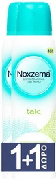 Дезодорант-спрей Noxzema Talc Deodorant 24h Дезодорант-спрей 2х150мл