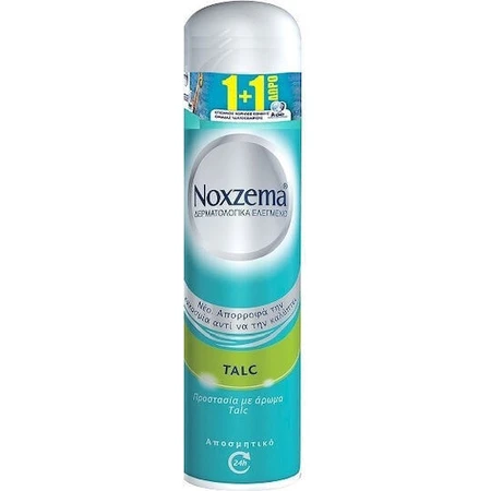 Дезодорант-спрей Noxzema Talc Deodorant 24h Дезодорант-спрей 2х150мл: ціни та характеристики
