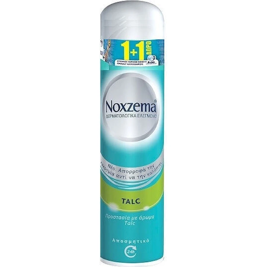 Дезодорант-спрей Noxzema Talc Deodorant 24h Дезодорант-спрей 2х150мл: ціни та характеристики