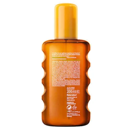 Nivea Sun Carotene Пляжна олія з сонячним каротином Водостійкий спрей для тіла 200 мл: ціни та характеристики