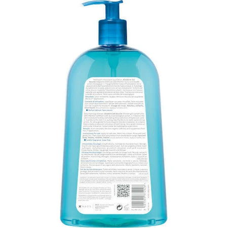 Гель для тіла Bioderma Atoderm Ніжний для сухої чутливої шкіри 1000мл: ціни та характеристики