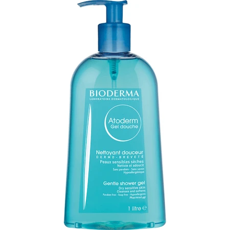 Гель для тіла Bioderma Atoderm Ніжний для сухої чутливої шкіри 1000мл: ціни та характеристики