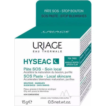 Крем для обличчя Uriage Hyseac Sauce проти недосконалостей 15г: ціни та характеристики