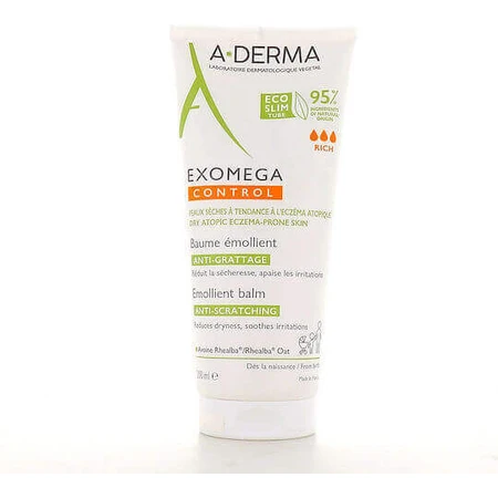 A-Derma Exomega Exomega Control Emollient Balm Увлажняющий регенерирующий бальзам для атопичной кожи 200 мл: цены и характеристики