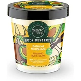 Organic Shop Banana Milkshake Увлажняющий восстанавливающий крем с ароматом ванили для сухой/очень сухой кожи 450 мл