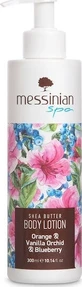 Зволожуючий лосьйон для тіла Messinian Spa Апельсинова ванільна орхідея та чорниця з ароматом ванілі 300 мл