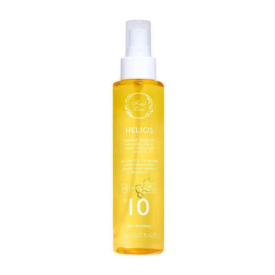 Fresh Line Helios Сонцезахисна олія для тіла SPF10 Спрей для тіла SPF10 150 мл: ціни та характеристики