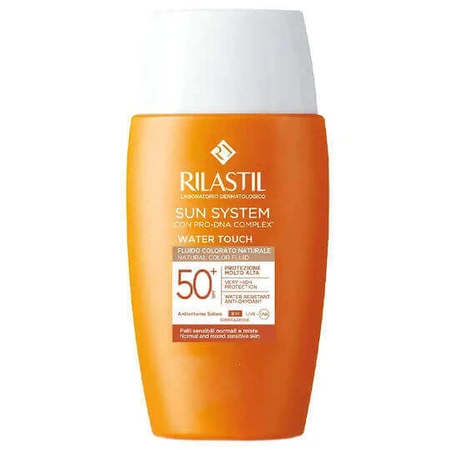 Rilastil Sun System Water Touch Waterproof Face Sun Cream SPF50 With Pigment 50ml: цены и характеристики