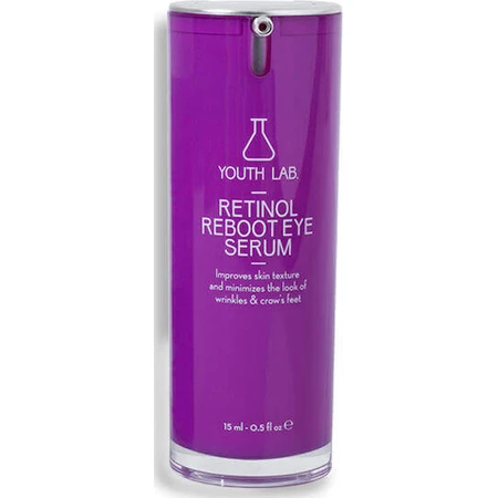 Лаборатория Молодости. Retinol Reboot Увлажняющая и антивозрастная сыворотка для глаз с ретинолом и гиалуроновой кислотой от морщин под глазами и тонизирующая 15 мл: цены и характеристики