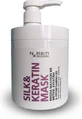 NX Beauty Professional Маска для волосся проти неслухняного волосся з екстрактом шовку та кератину 1000 мл