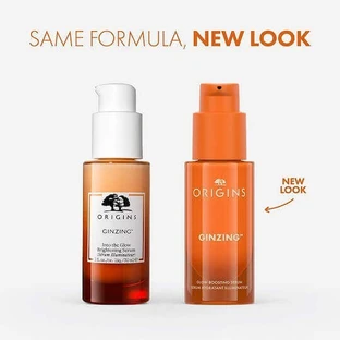 Origins GinZing Glow-Boosting Зволожуюча сироватка для обличчя з вітаміном С та АНА для сяйва та відновлення 30 мл