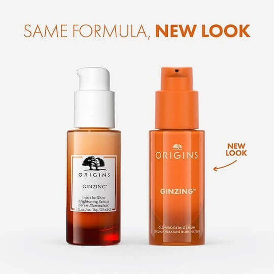 Origins GinZing Glow-Boosting Увлажняющая сыворотка для лица с витамином C и AHA для сияния и ревитализации 30 мл: цены и характеристики