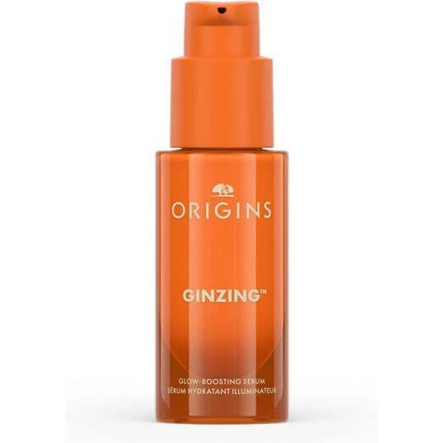 Origins GinZing Glow-Boosting Увлажняющая сыворотка для лица с витамином C и AHA для сияния и ревитализации 30 мл: цены и характеристики
