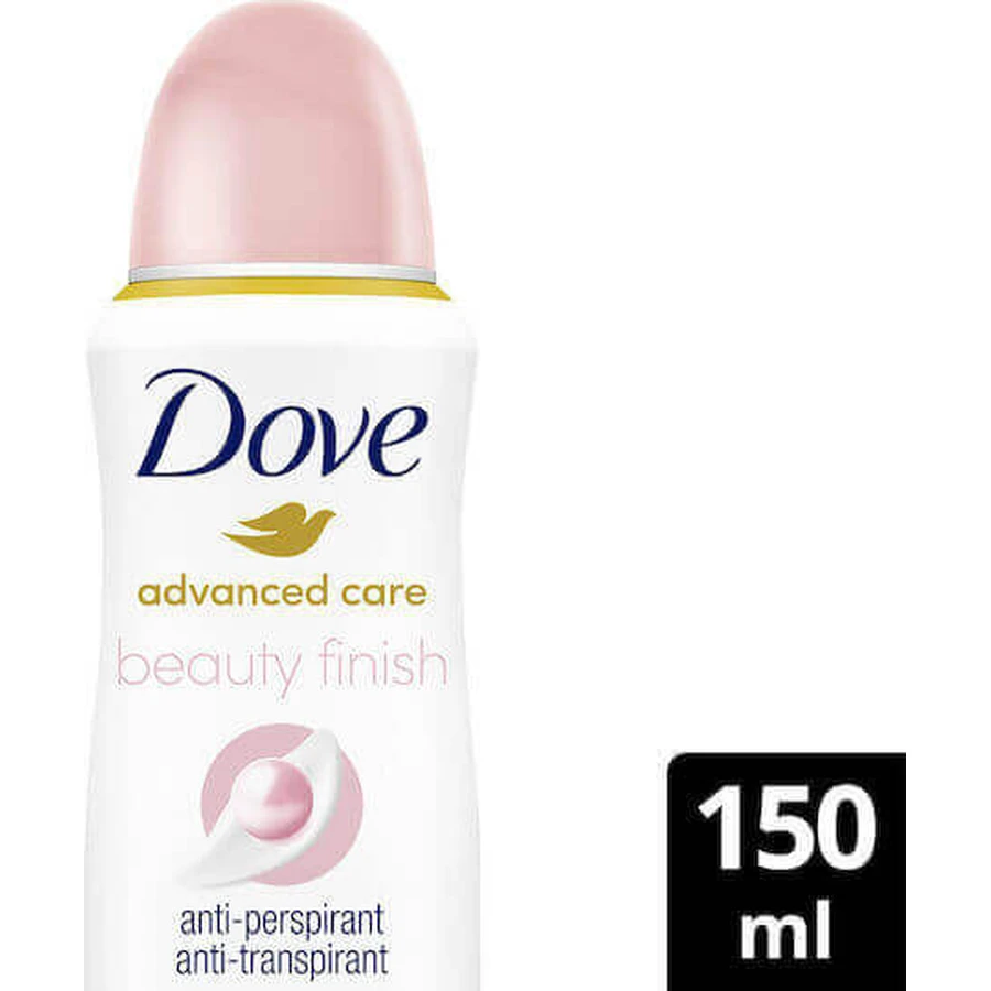 Дезодорант-спрей Dove Advanced Care Beauty Finish Deodorant 72h Дезодорант-спрей 150 мл: ціни та характеристики