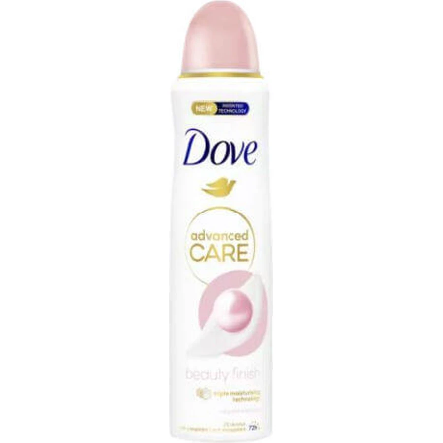 Дезодорант-спрей Dove Advanced Care Beauty Finish Deodorant 72h Дезодорант-спрей 150 мл: ціни та характеристики