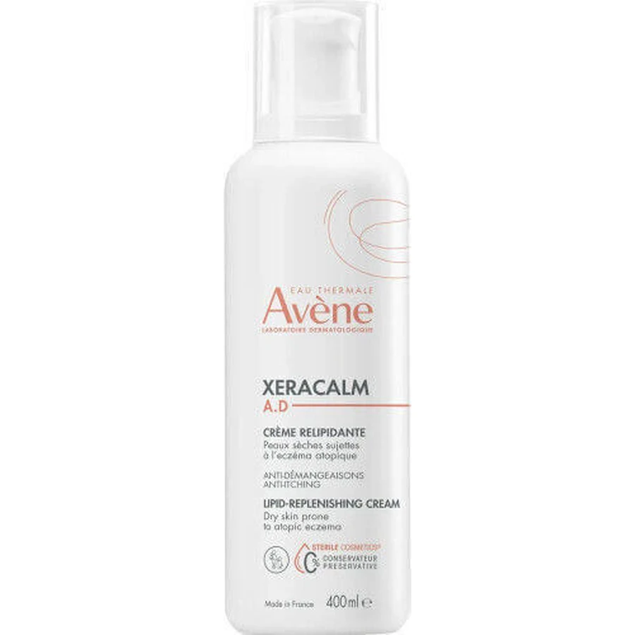 Eau Thermale Avène Xeracalm A.d Атопічна шкіра відновлюючий зволожуючий крем 400мл: ціни та характеристики