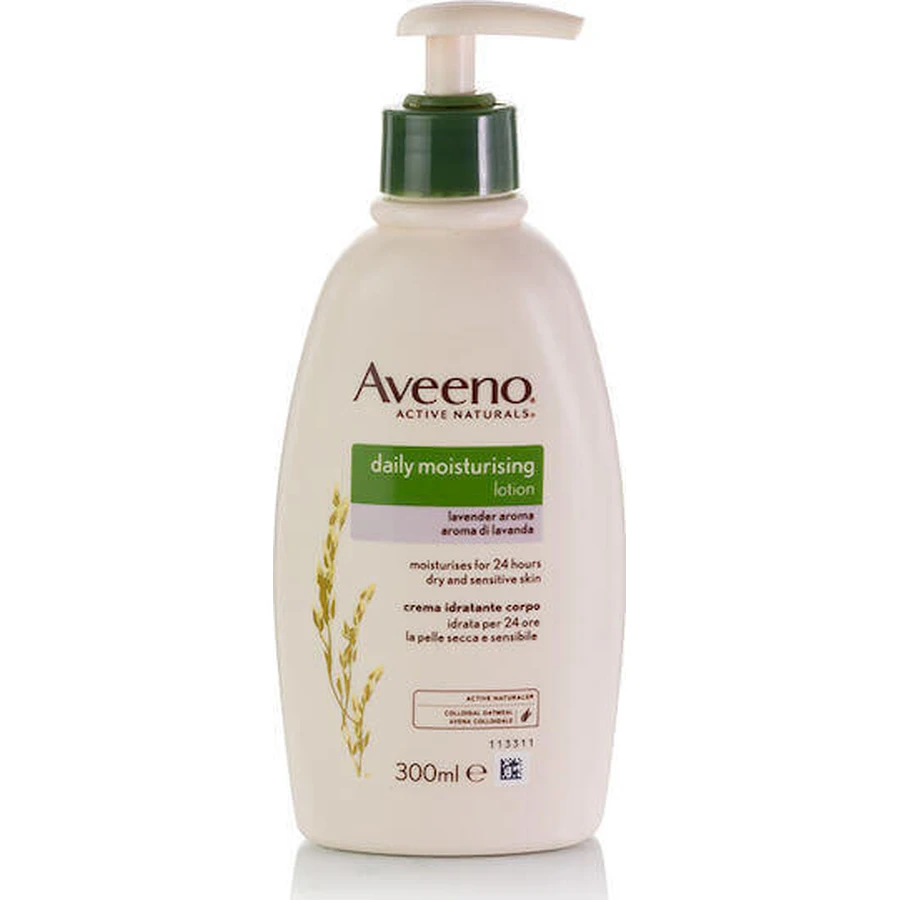 Aveeno Lavender Daily Moisturising Body Lotion с ароматом лаванды для сухой и чувствительной кожи 300 мл: цены и характеристики