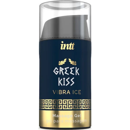 intt Greek Kiss Vibra Ice Massage Gel Анальний змащувальний гель 15мл: ціни та характеристики