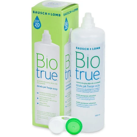 Bausch & Lomb Biotrue Раствор для контактных линз 480 мл: цены и характеристики