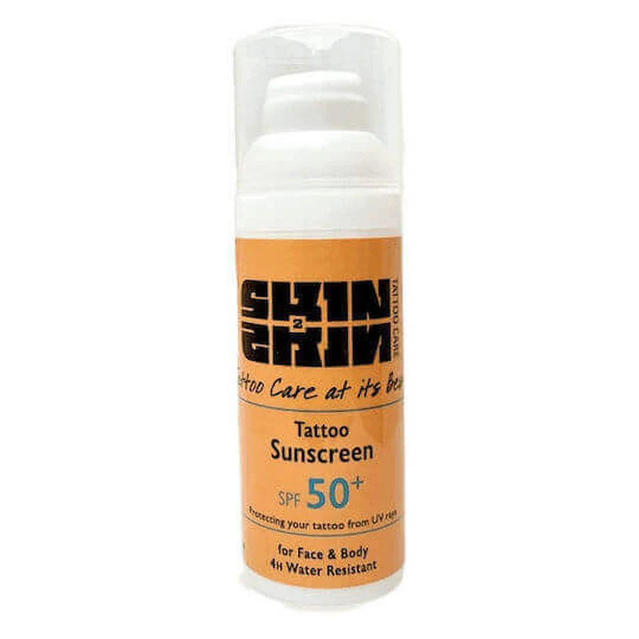 Skin2skin Tattoo Водостійкий сонцезахисний спрей для тіла SPF50+ 50мл: ціни та характеристики