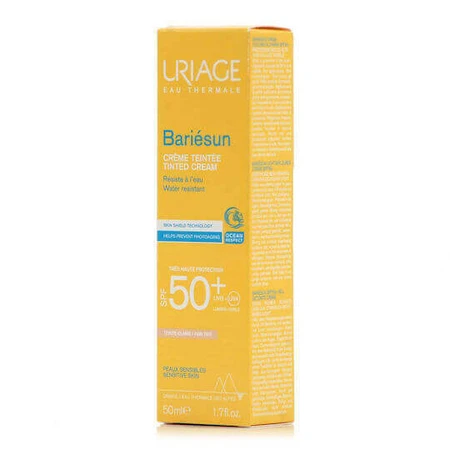Uriage Bariesun Крем для обличчя проти засмаги SPF50 з пігментом 50 мл: ціни та характеристики