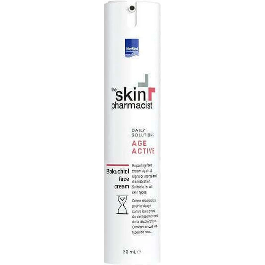 InterMed The Skin Pharmacist Age Active Anti-Wrinkle Face Cream with Bakuchiol 50ml: цены и характеристики