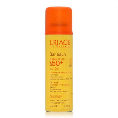 Uriage Bariesun Bariesun Dry Mist Сонячний водостійкий крем для обличчя та тіла SPF50 200 мл: ціни та характеристики