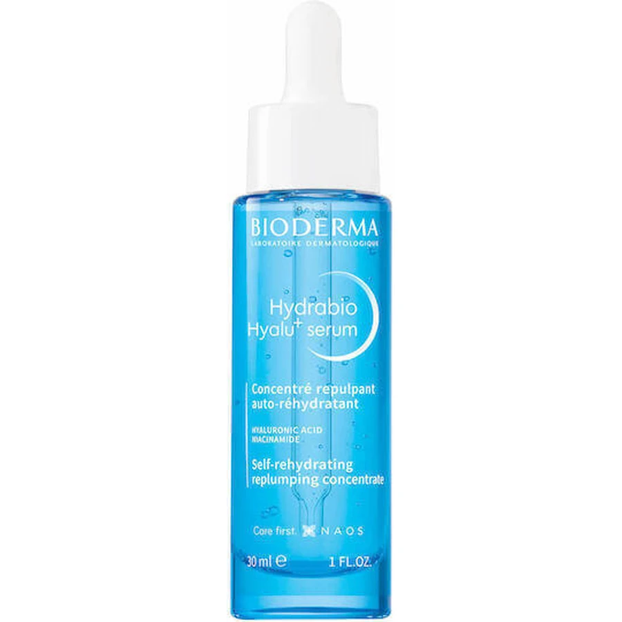 Bioderma Hydrabio Hyalu+ Антивікова сироватка для обличчя з ніацинамідом та гіалуроновою кислотою 30мл: ціни та характеристики
