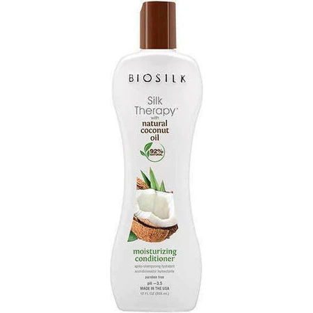 Biosilk Silk Therapy Coconut Oil Увлажняющий кондиционер для всех типов волос 355 мл: цены и характеристики