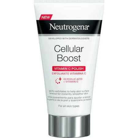 Neutrogena Cellular Boost Польський пілінг для обличчя з вітаміном С 75 мл: ціни та характеристики