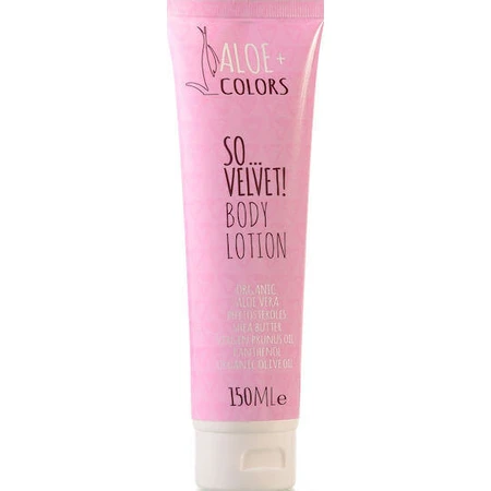 Aloe Colors So Velvet Увлажняющий восстанавливающий лосьон с алоэ вера и аромапудрой для чувствительной кожи 150 мл: цены и характеристики