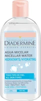 Diadermine Мицеллярная вода Мицеллярная вода увлажняющая для всех типов кожи Мицеллярная вода для снятия макияжа с лица 400 мл