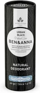 Ben & Anna Urban Black Дезодорант Натуральний дезодорант Натуральний дезодорант-стік Aluminium Free 40гр