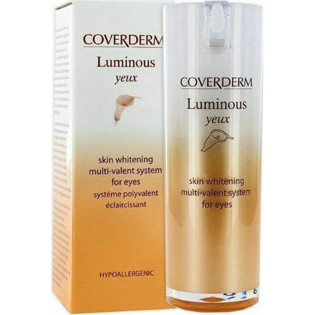 Coverderm Luminous Yeux Увлажняющий крем-гель для век против морщин с ретинолом и витамином С 15 мл: цены и характеристики