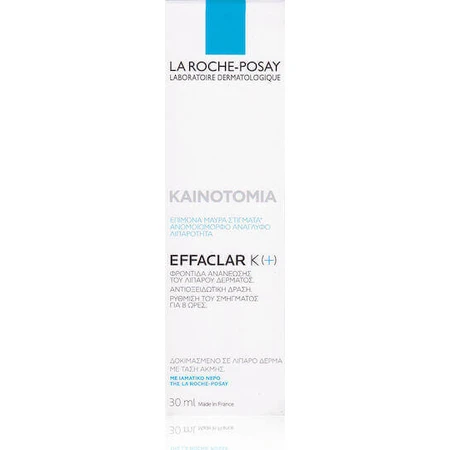 Крем для обличчя La Roche Posay Effaclar K+ 24 години проти акне з ретинолом 30 мл: ціни та характеристики