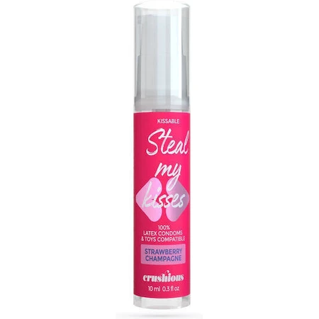 Полуничний їстівний лубрикант Steal My Kisses Crushy Steal My Kisses 10мл: ціни та характеристики