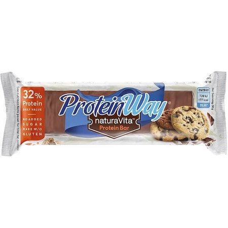 Natura Vita Protein Way Bar с 32% белка и вкусовым печеньем 50 гр.: цены и характеристики