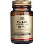 Solgar COQ-10 (Коензим Q-10) без глютену 30 мг 30 рослинних капсул: ціни та характеристики