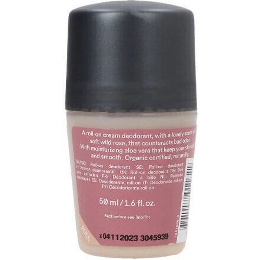 Urtekram Cream Soft Wild Rose Deodorant Roll-On 50ml: цены и характеристики