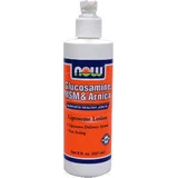 Now Foods Глюкозамін, МСМ та арніка Лосьйон від синців 237 мл