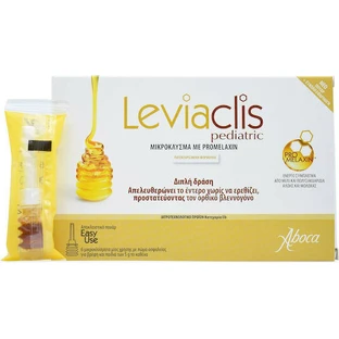 Aboca Leviaclis Педиатрический микроклизмы с промелаксином для детей 6 х 5 гр
