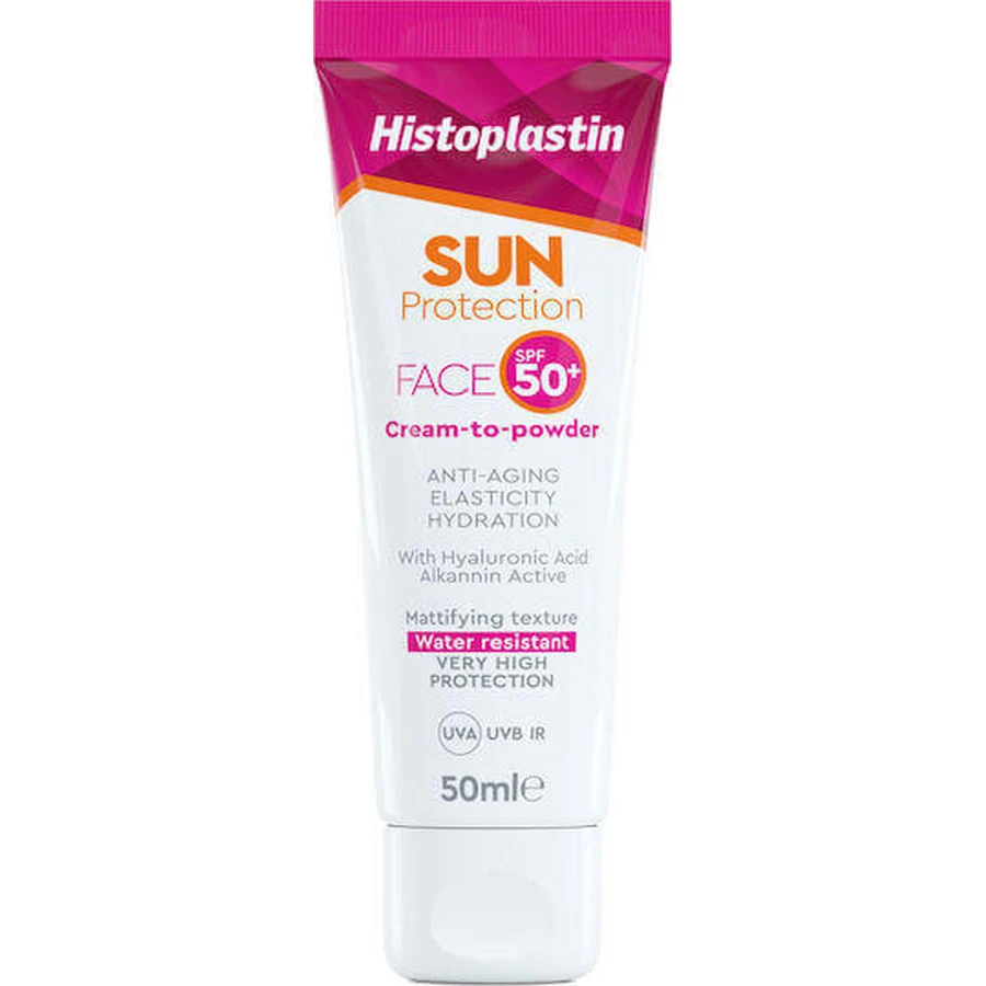 Heremco Histoplastin Захист від сонця Сонцезахисний крем для обличчя SPF50 50мл: ціни та характеристики
