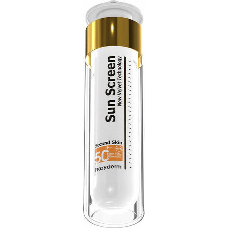 Frezyderm Sun Screen Velvet Крем для обличчя з сонцезахисним ефектом Waterproof SPF50+ 50 мл: ціни та характеристики