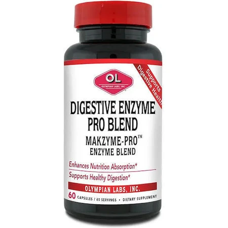 Olympian Labs Digestive Enzyme Pro Blend 60 капс.: ціни та характеристики