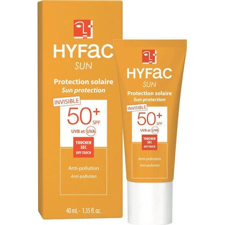 Bailleul Laboratoires Hyfac Invisible Sun Protection Солнцезащитный крем для лица SPF50 40 мл: цены и характеристики